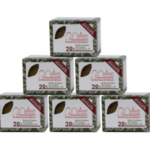 Pack of 6 Aleppo soaps 200g-20% laurel berry oil