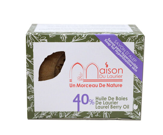 savon d'alep 40%