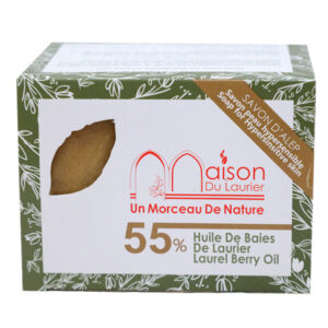 savon d'alep 55%